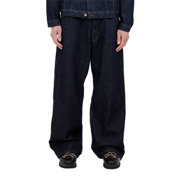 BLS Hafnia Frank Super Baggy Jeans Dark Blue Indigo